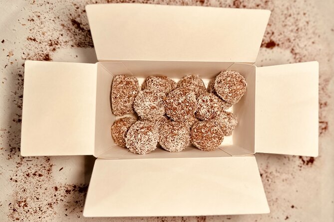 1.5h Hands on Chocolate Workshop: Truffles & Tasting - Rolling, coating, and shaping the truffles