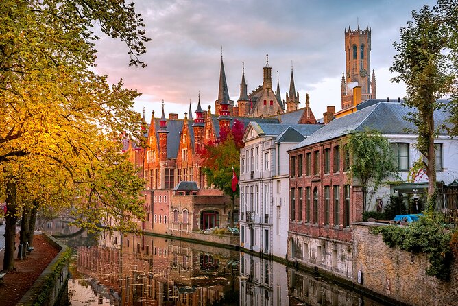Across Bruges History Equals Fun with chocolate and waffle sample - Starting at the Belfry and Markt