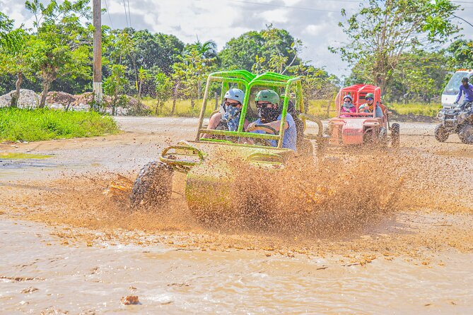 ATV OR BUGGY Ride Into the jungle with cave coffee & chocolate - Entering the cave and underground river