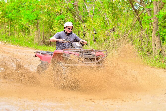 ATV OR BUGGY Ride Into the jungle with cave coffee & chocolate - Macao Beach for the final hour