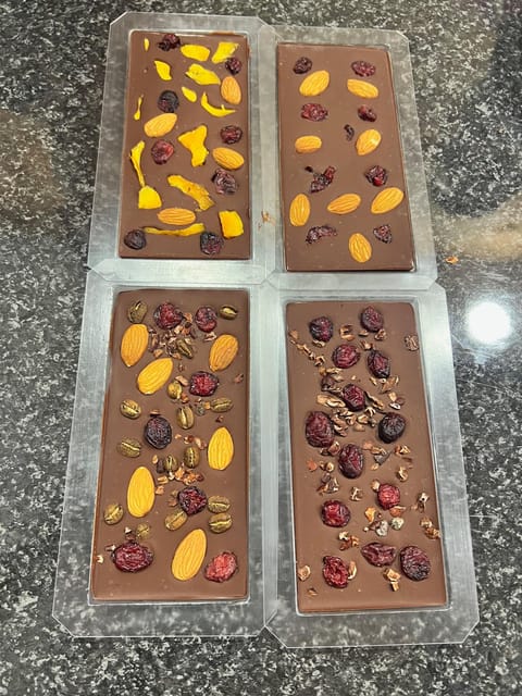 Bean to Bar Chocolate Workshop in Barcelona - Roasting, peeling, and grinding the beans