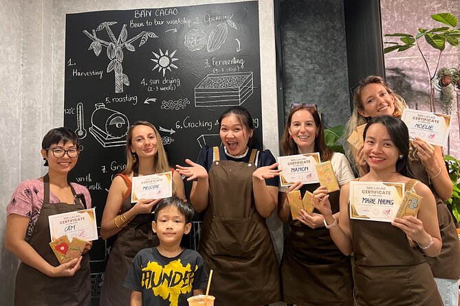 Bean to bar Chocolate Workshop in Ho Chi Minh City - From fresh cacao pod to finished bar