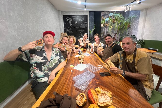 Bean to bar Chocolate Workshop in Ho Chi Minh City - A chocolate drink adds a welcome break