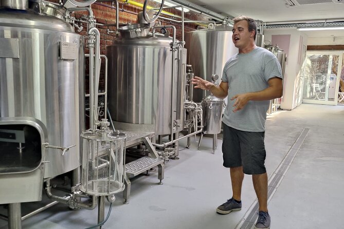 Beer & Chocolate Tasting in a Brewery-Distillery - Entering Tipsy Tribe in Koekelberg