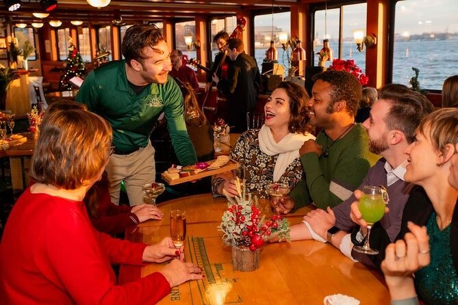 Boston Holiday Cocoa Cruise - The Seaport District from the water
