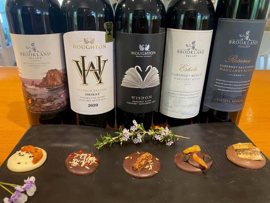 Brookland Valley: Chocolate & Wine Tasting for 2 - Shiraz meets dark chocolate, coconut, and pepper