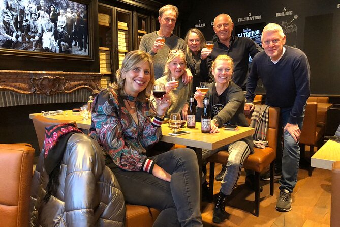 Bruges Beer Tour with chocolate pairing by a young local - The first substantial tasting: light, dark, fruity, and sour