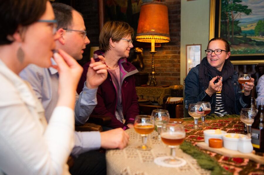 Bruges: Belgian Beer Tour with Chocolate Pairing - Meeting a brewer at one of three stops