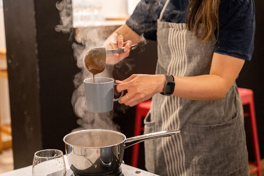 Bruges: Belgian Chocolate Making Workshop with Beer Tasting - From dark chocolate shells to milk ganache