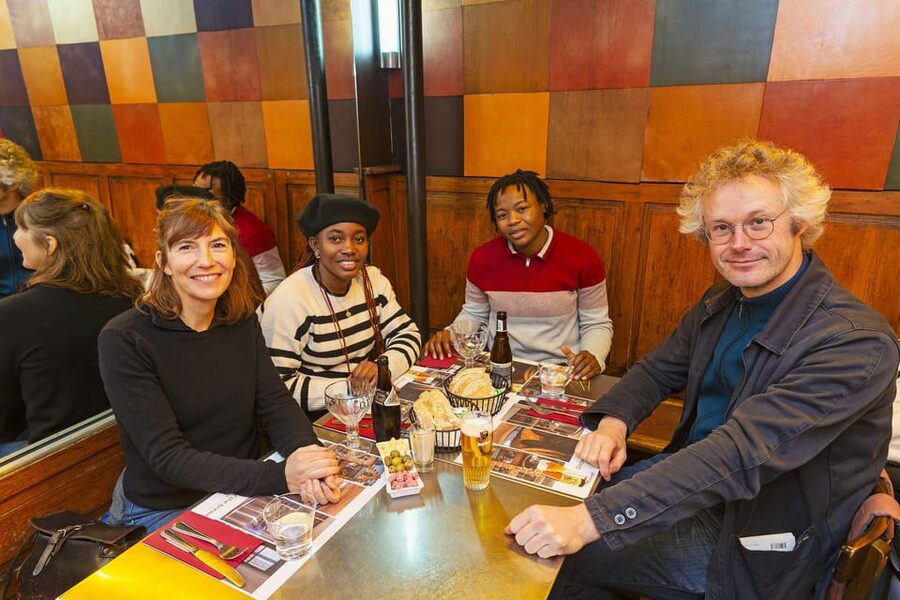 Brussels Food Tour: Main Dish, Beer, Waffle & Chocolate - Rue de lEtuve, waffles, and the sweet course