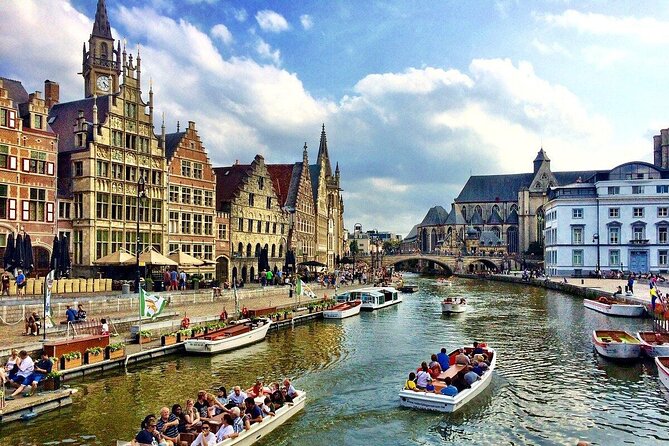 Brussels: Tour Bruges & Ghent with Cruise + Chocolate visit - A big Belgium day from Brussels