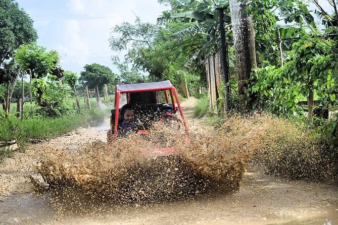 Buggy Off-Roading with Chocolate and Coffee Tasting in Punta Cana - Swimming in the water cave