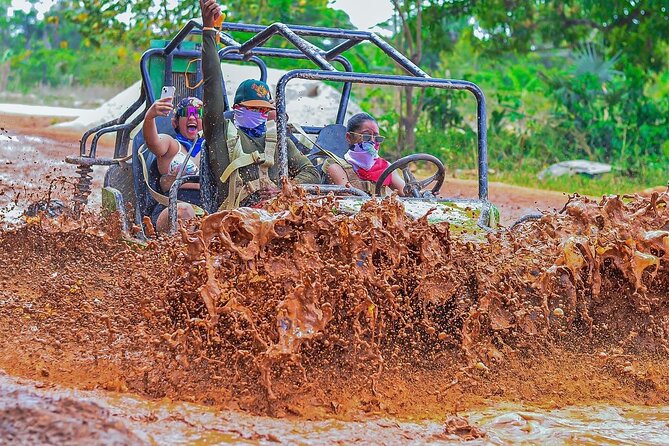 Buggy Ride into the Jungle coffee , chocolate tasting Cenote - Key points at a glance