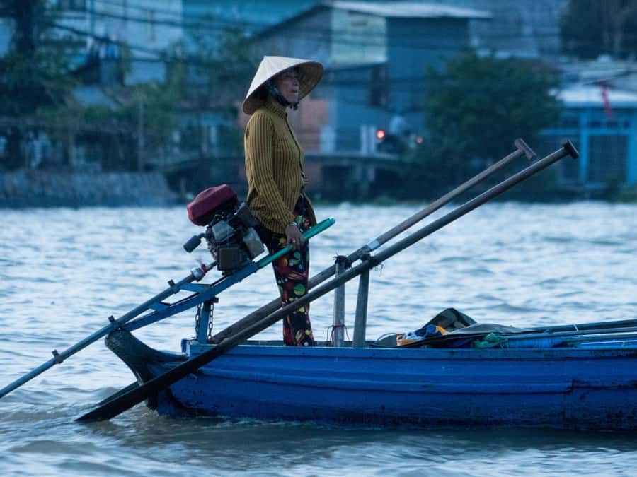 Can Tho: A Real Mekong Tour, Floating Market, Cacao & Life's - Hand-made noodles at the 9-Cua family house