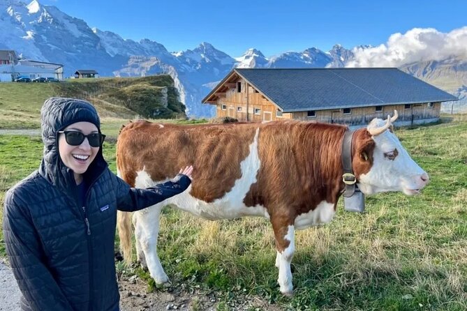 Cheese and chocolate on mountain summit - Meeting Weronika at the Männlichen summit
