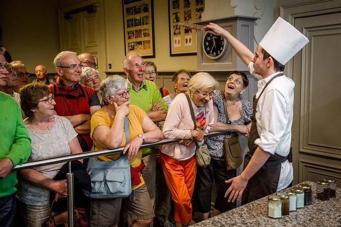 Choco-Story: The Chocolate Museum in Bruges - The chocolate-making displays and equipment