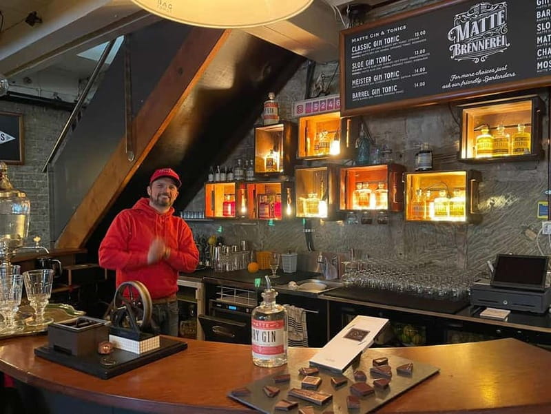 Chocolate and liquor fun in Bern with tasting - The Matte Brennerei tasting is the payoff