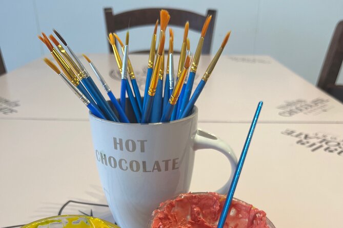 Chocolate Making Workshop - Painting edible designs