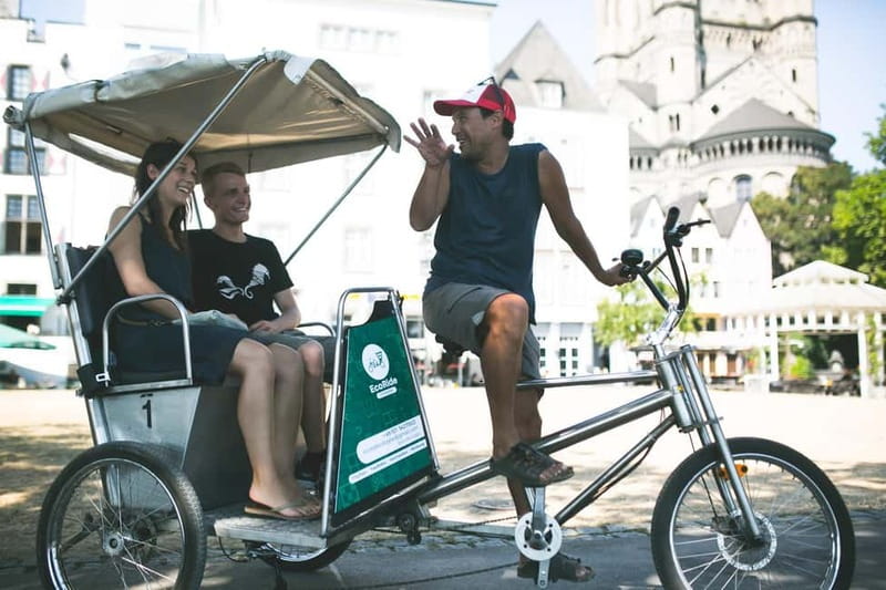 Cologne: Chocolate tasting Tour per Rickschaw - Why the electric rickshaw matters