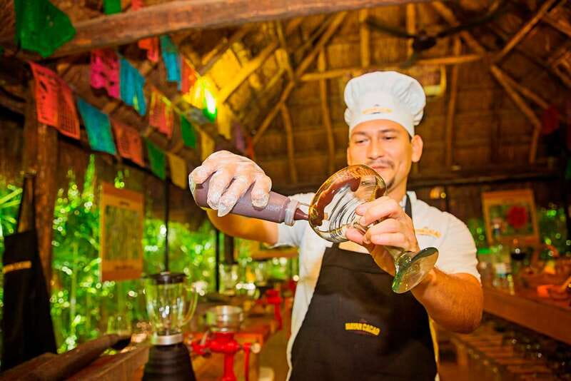Cozumel: Chocolate Margarita Workshop with Mayan Recipe - From Mayan cacao to a handmade chocolate bar