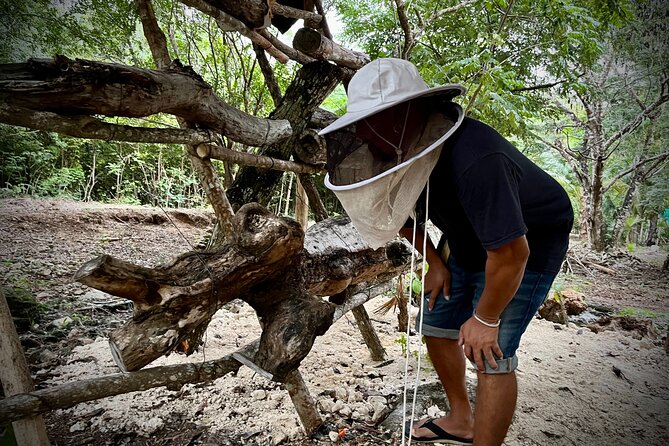 Cozumel: Hands-On Chocolate, Tortilla, Salsa & Honey Experience - Grinding Cacao With Mayan Stone Tools