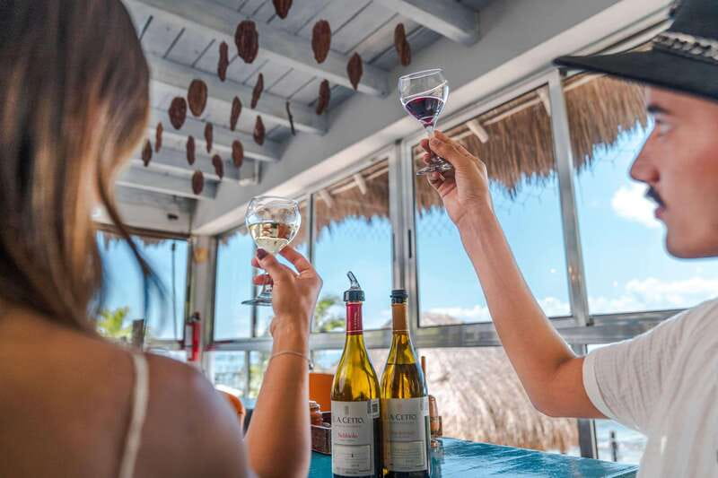 Cozumel: Seaside Chocolate Workshop and Wine Tasting - Making your own bar with traditional ingredients