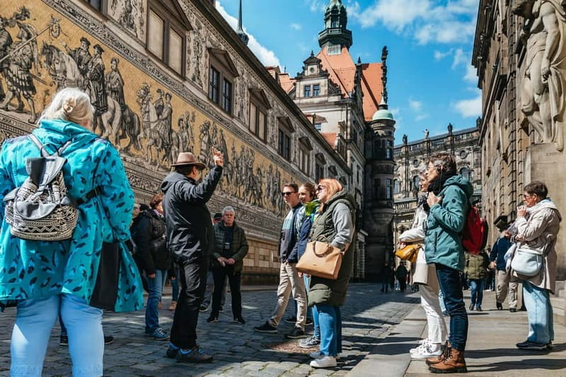 Dresden: Guided Walking Tour and Chocolate Museum Ticket - Dresden Castle and the royal center