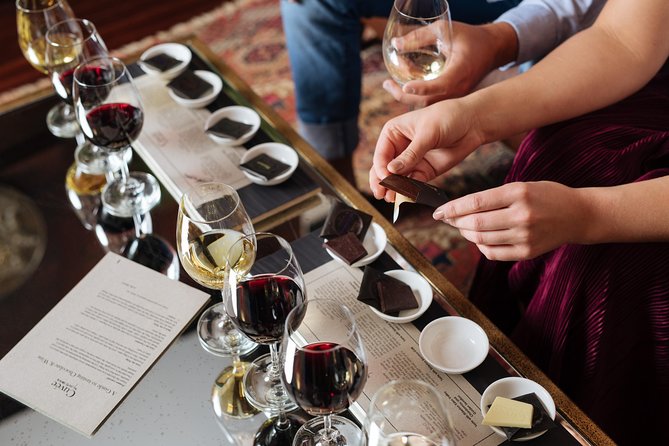 Elderton Chocolate And Wine Matching - What happens during the 45-minute tasting
