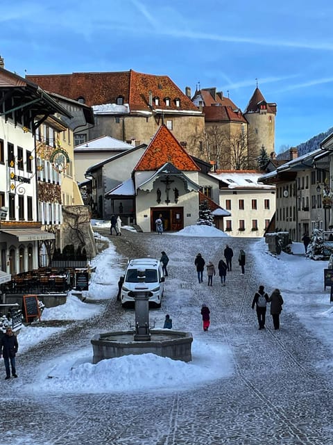 From Geneva: Gruyeres Castle, Cheese, Chocolate & Montreux - La Maison du Gruyère and the taste of the region