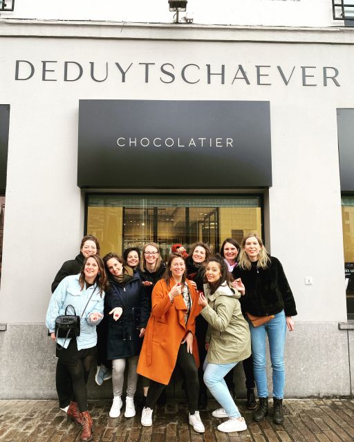 Ghent: Belgian Chocolate Walking Tour with Tastings - Taste traditional sweets and new chocolate ideas
