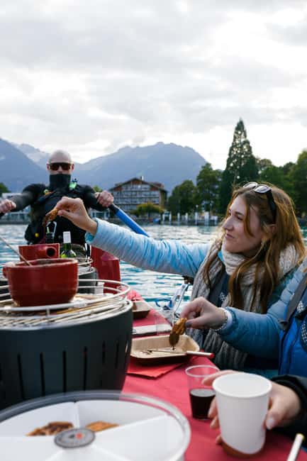 Interlaken: Chocolate Fondue Float - What this chocolate float really is