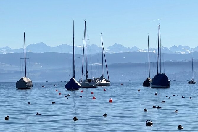 LINDT Home of Chocolate, Cruise On Lake Zurich And Old Town Walking Tour - Lindenhof Hill and the city from above