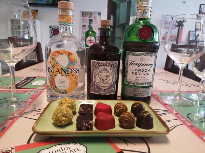 Malta: Gin and Chocolate Pairing Workshop - Four pours and five chocolates near Bugibba Square