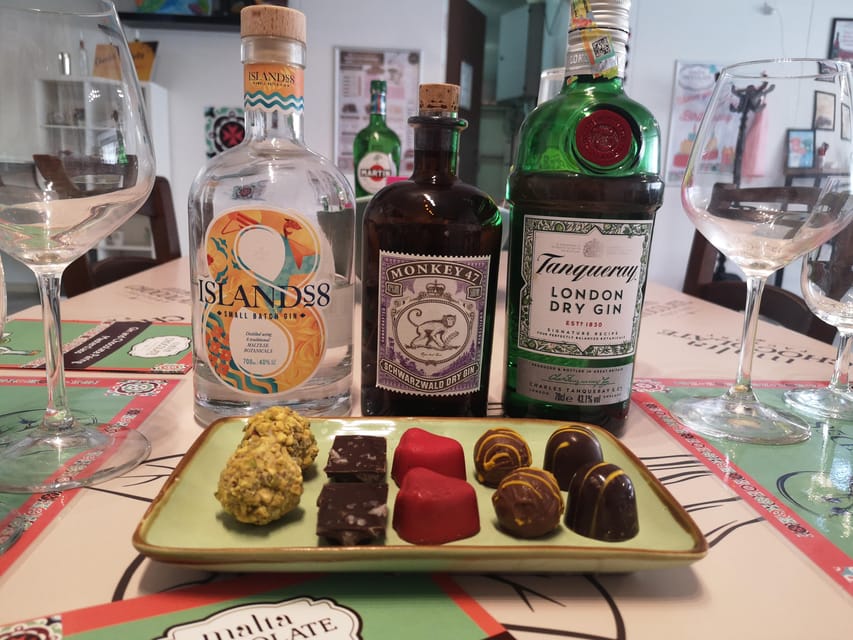 Malta: Gin and Chocolate Pairing Workshop - How the one-hour workshop unfolds