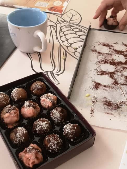 Malta: Truffle Making Master Class - What happens during the one-hour class