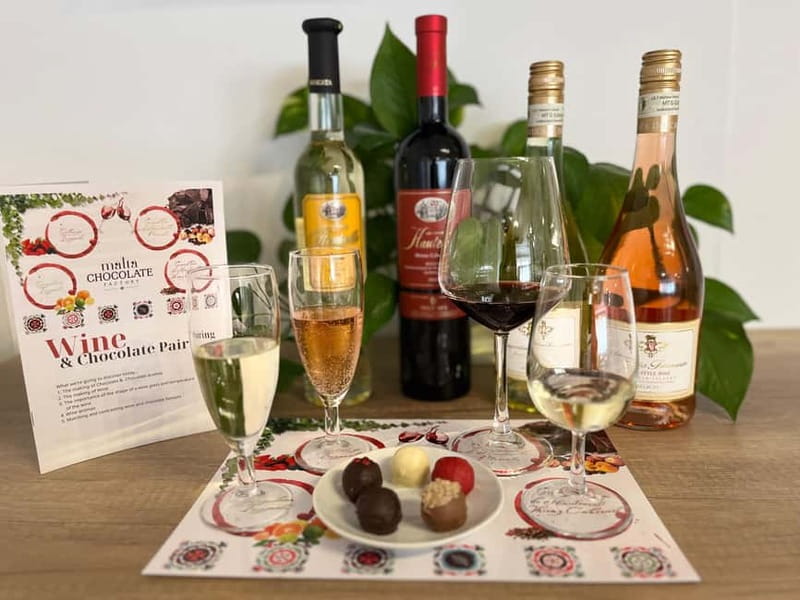 Malta: Wine and Chocolate Pairing Experience - Five handmade chocolates, not just a sweet finish