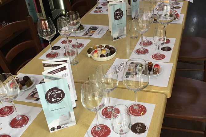 Maltese Wine & Chocolate Pairing - Four Maltese wines, including Gellewza and Girgentina