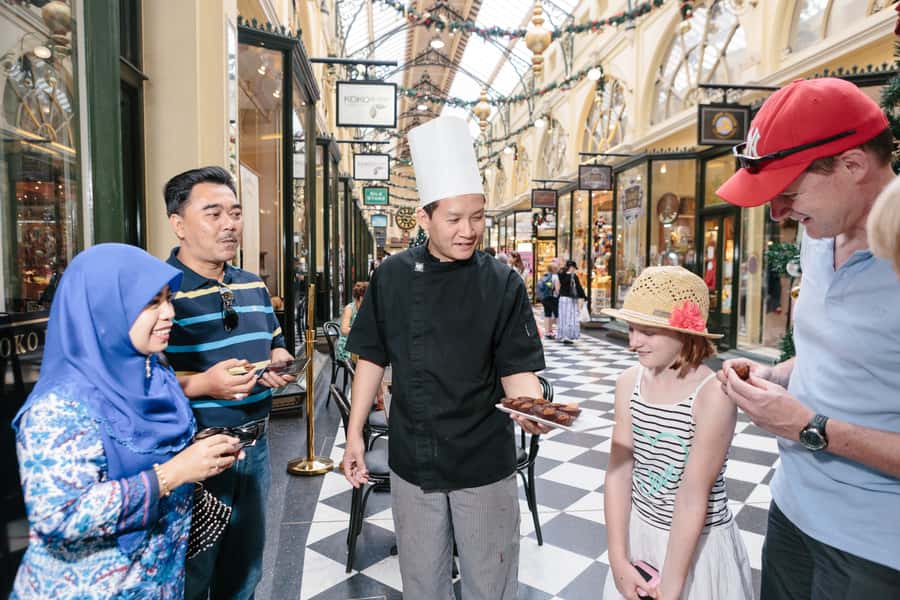 Melbourne Chocolate Wonderland Walking Tour - Five stops with different kinds of chocolate
