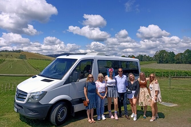 Melbourne: Yarra Valley Wine, Gin, Whisky and Chocolate Tour - Hubert Estate brings in lunch and art