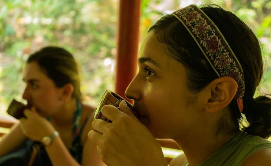 Minca: Full-Day Coffee and Cocoa Tour from Santa Marta - Lunch in a bamboo house