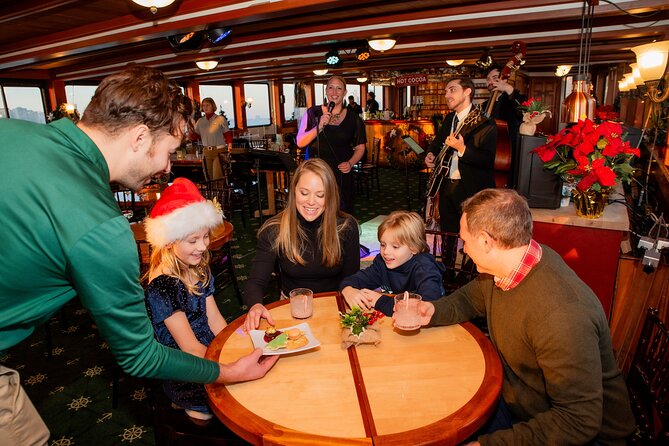 New York City Cocoa and Carols Holiday Cruise - Staying comfortable on a winter harbor