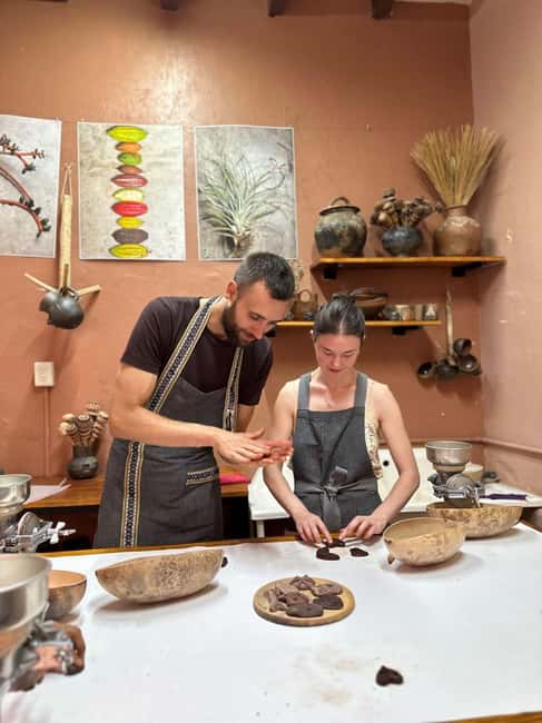 Oaxaca: The Cocoa Experience, from the Grain to Your Cup - Roasting cacao on a San Marcos Tlapazola comal