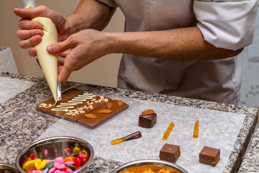 Paris: 45-minute Chocolate Making Workshop at Choco-Story - A chocolate workshop built around decoration