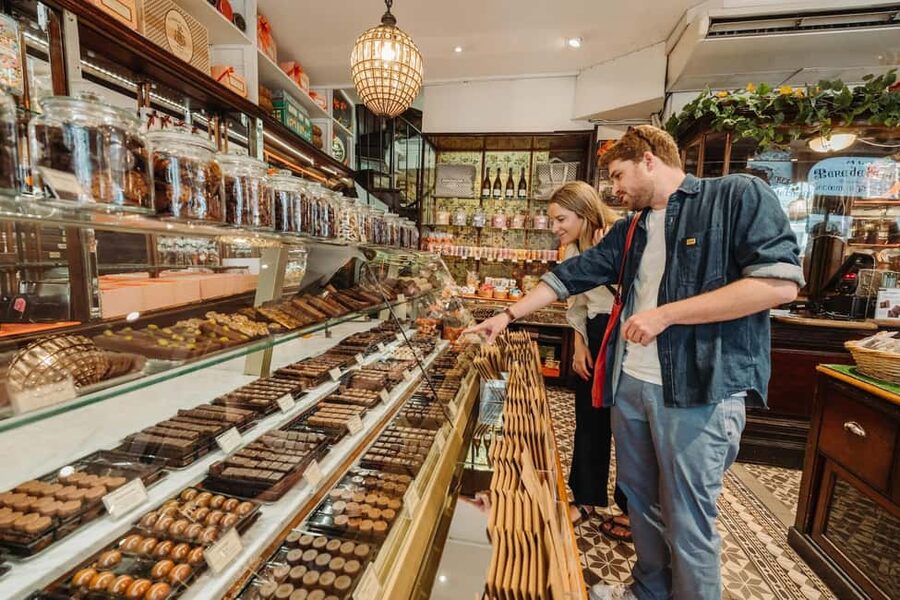 Paris: Pastries and Chocolate Walking Food Tour - A Breton crêpe with Normandy cider