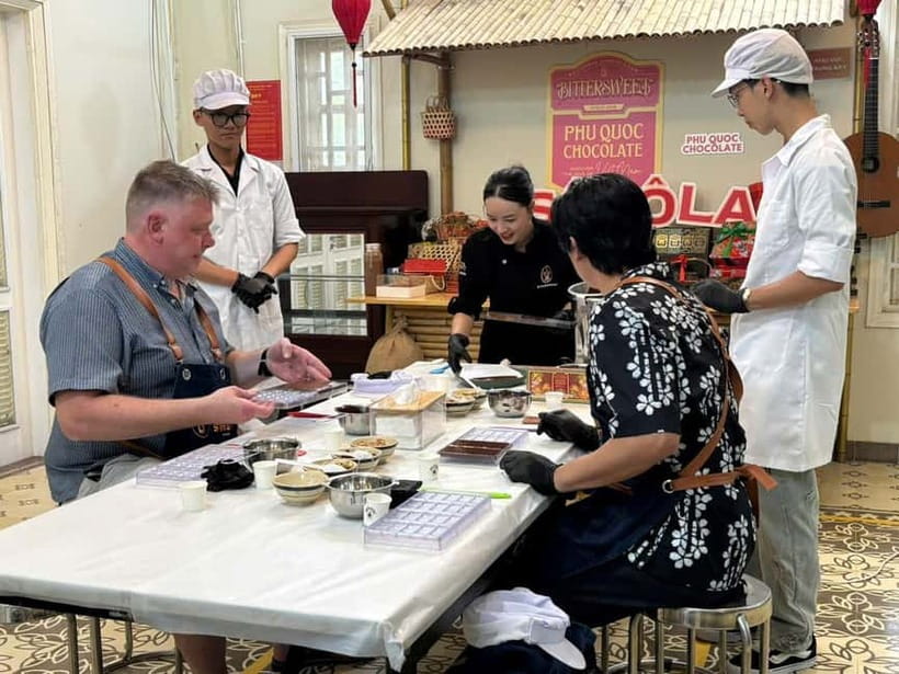 Phu Quoc: Bittersweet Chocolate Factory Tour & Workshop - From raw beans to molded chocolate