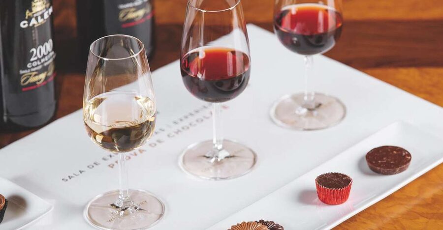 Porto: Cálem Cellar with Chocolate, Cheese, and Wine Tasting - What happens when you enter Cálem Cellar