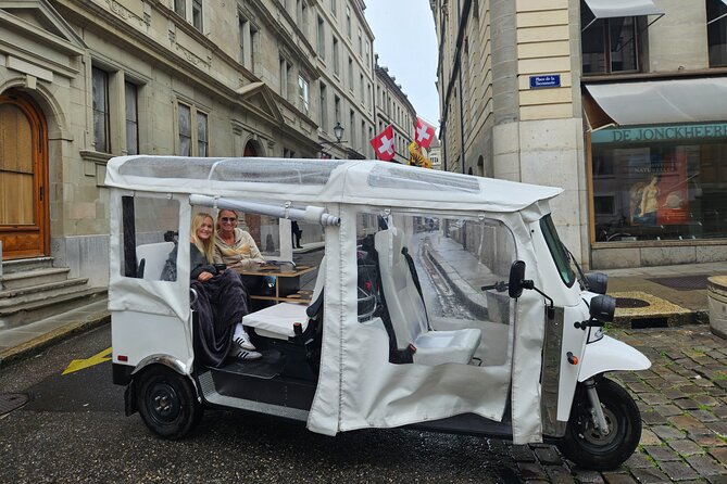 Private Chocolate Tour in Geneva by Tuk Tuk - What the tuk tuk adds to the chocolate