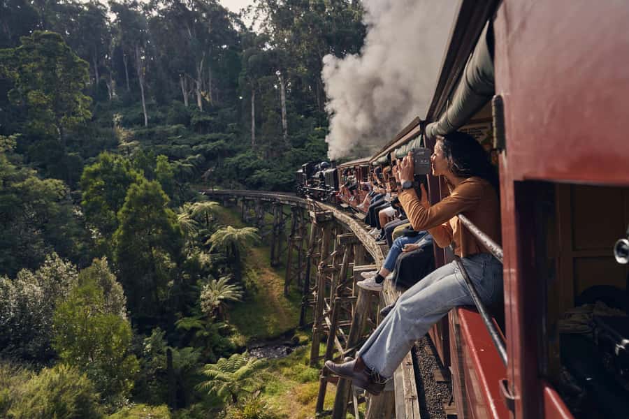 Puffing Billy, Healesville Sanctuary & Chocolatier - Key points at a glance