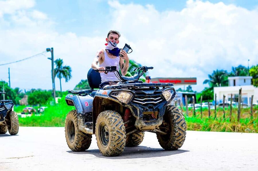 Punta Cana: ATV Tour with Coffee and Chocolate Tasting - Los Hoyos del Salado and its deep cave pool