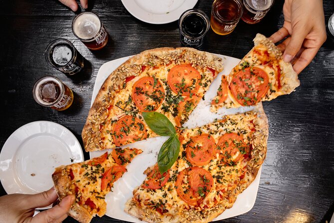 San Jose del Cabo Art Walk, Beer Tasting &Chocolate Demonstration - Baja Brewing Company, beer, and pizza
